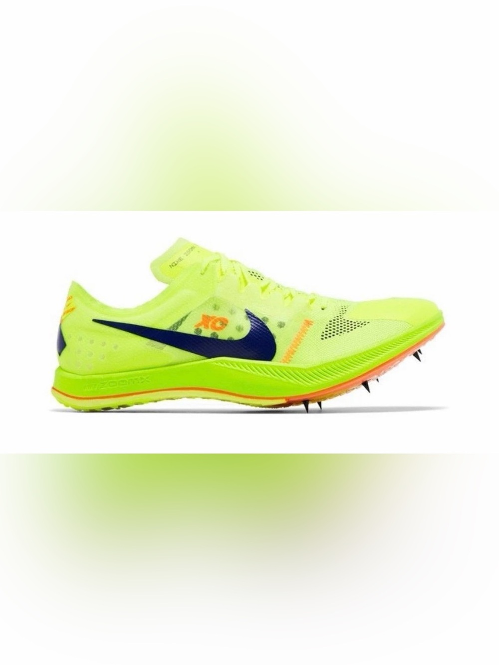 Mens Size 10.5 Nike Dragonfly XC Cross Country Track Spikes Volt  DX7992-701